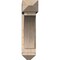 Ekena Millwork Thorton Arts and Crafts Smooth Bracket w/ Offset Brace, Douglas Fir, 7 1/2"W x 30"D x 30"H BKT0806X30X30THR03SDF - alternate 2